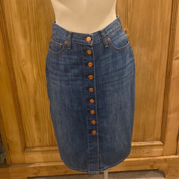 GAP Dresses & Skirts - Gap Jean Midi Skirt